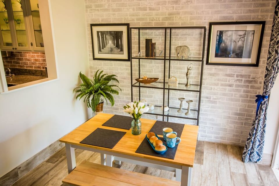 Indoor dining area