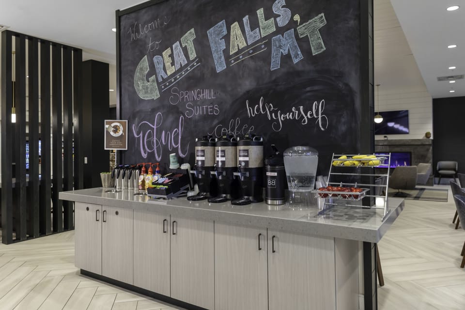 Free buffet breakfast