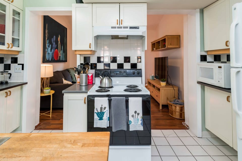 Stocked kitchen