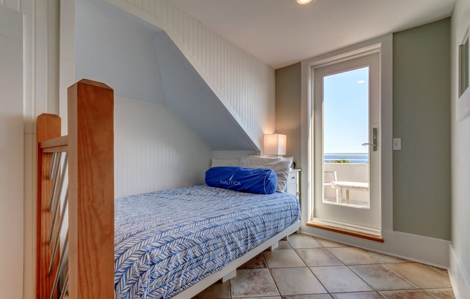 8th Bedroom Double Bed on 4th floor.  (Closet & private dressing room not shown)