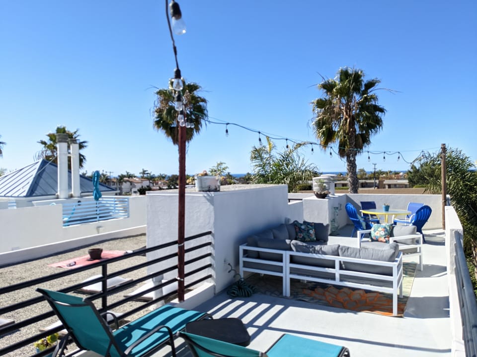 Ocean view roof deck