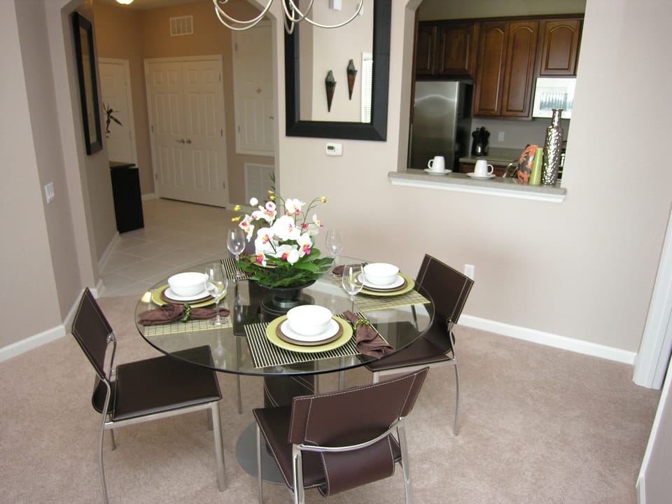 Dining area and Entrance Foyer