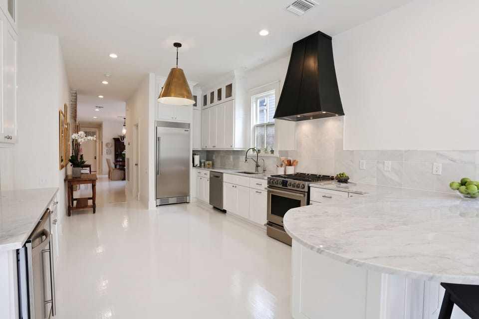 Kitchen with View into Dining Room - 1st Floor 
