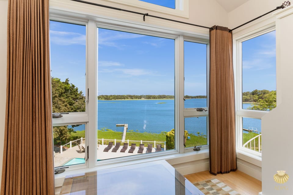 Floor to Ceiling windows with panoramic views on 2nd floor.