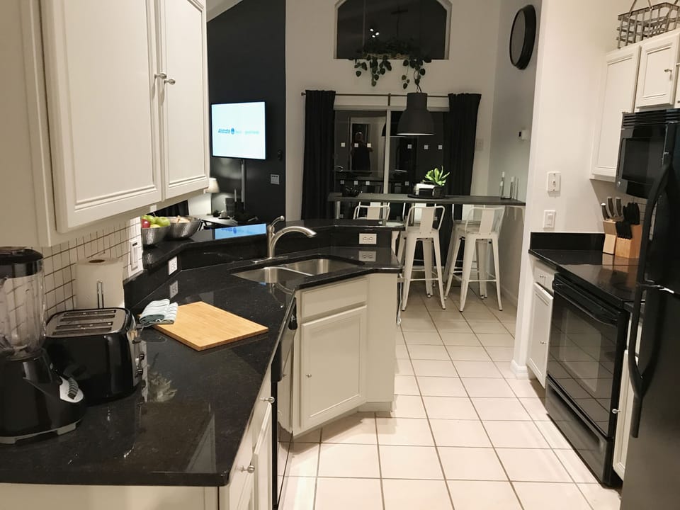 Updated kitchen.