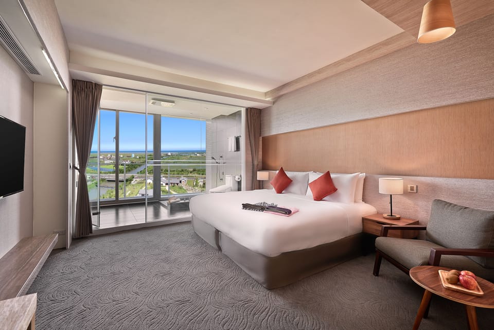 Comfort Double Room, Ocean View | In-room safe, desk, blackout drapes, soundproofing