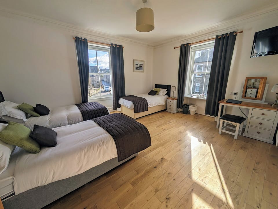Iron/ironing board (on request), WiFi (free), bed sheets