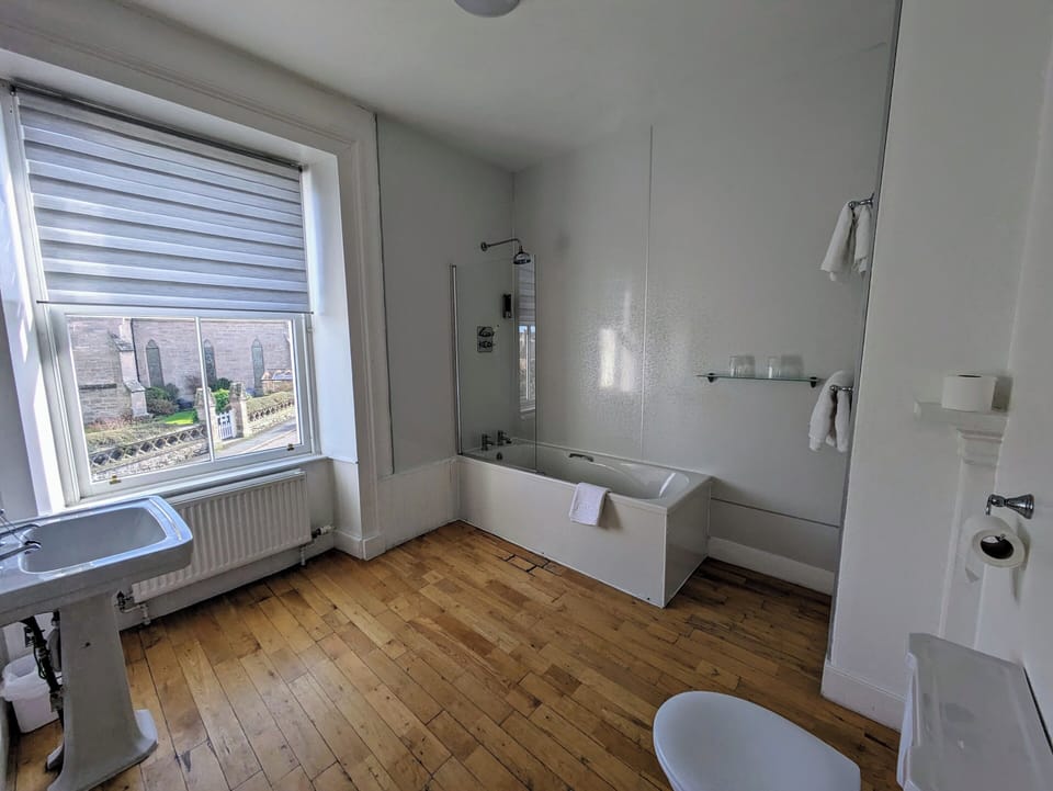 Iron/ironing board (on request), WiFi (free), bed sheets