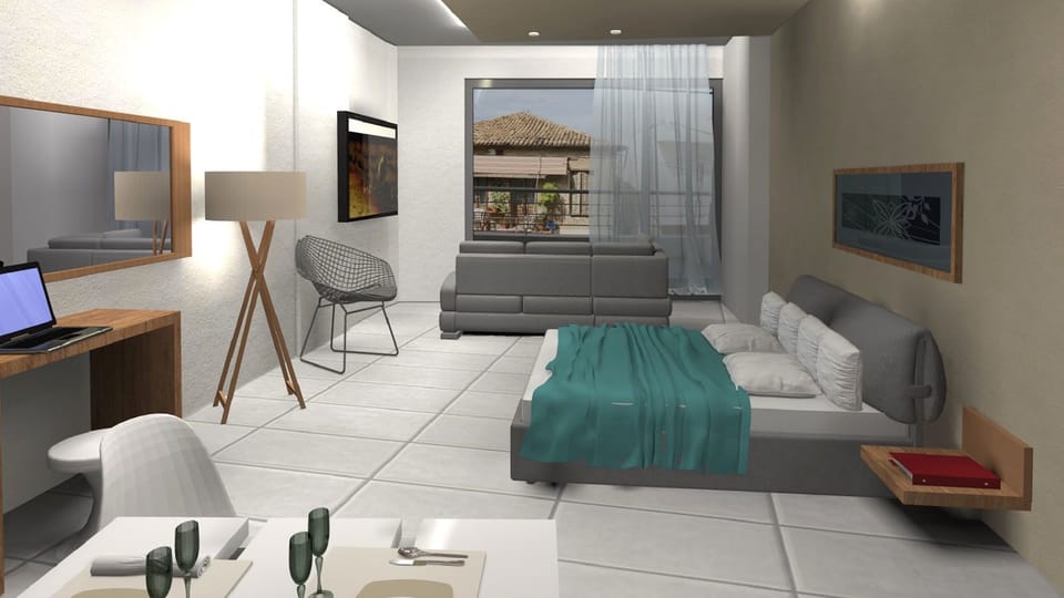 Deluxe Quadruple Room | Premium bedding, Select Comfort beds, in-room safe, desk