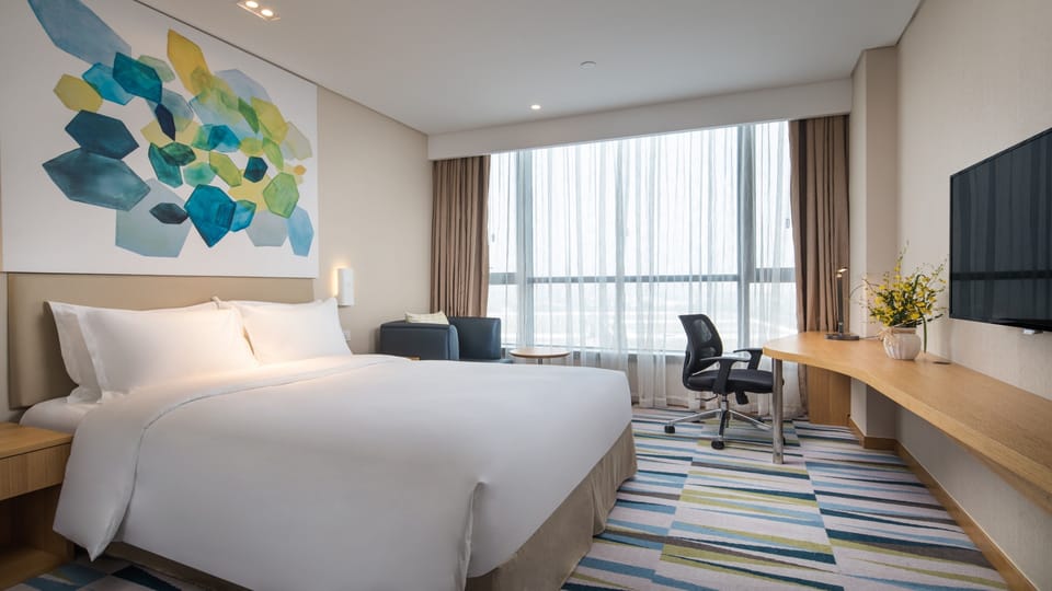 Minibar, in-room safe, desk, blackout drapes