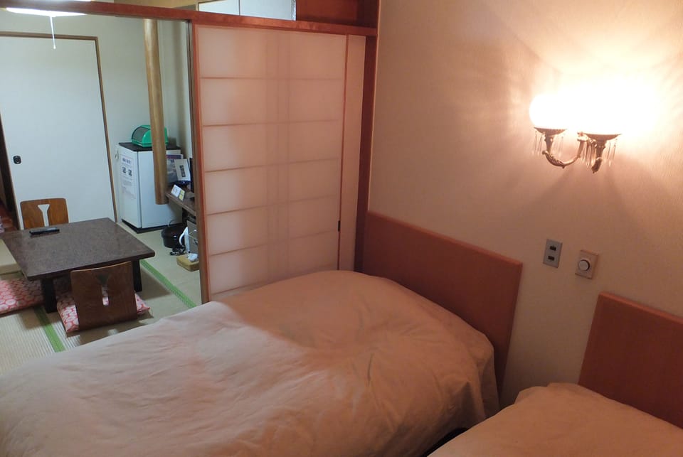 Standard Twin Room with Tatami Area | In-room safe, free WiFi, bed sheets