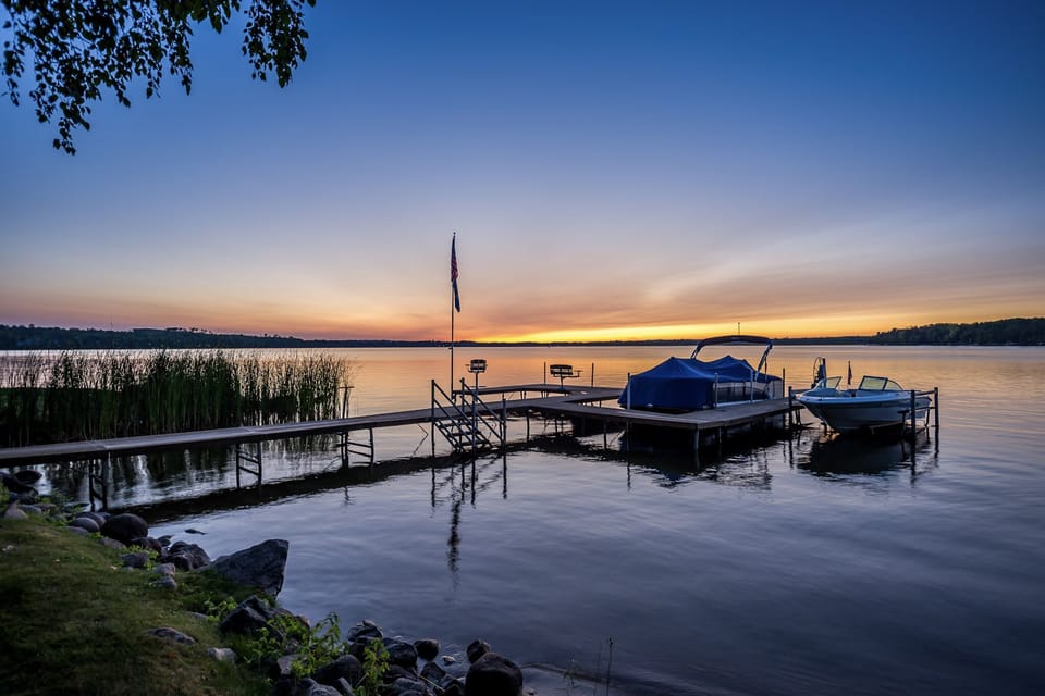 Boat lift is available for boats 3500lbs or less.