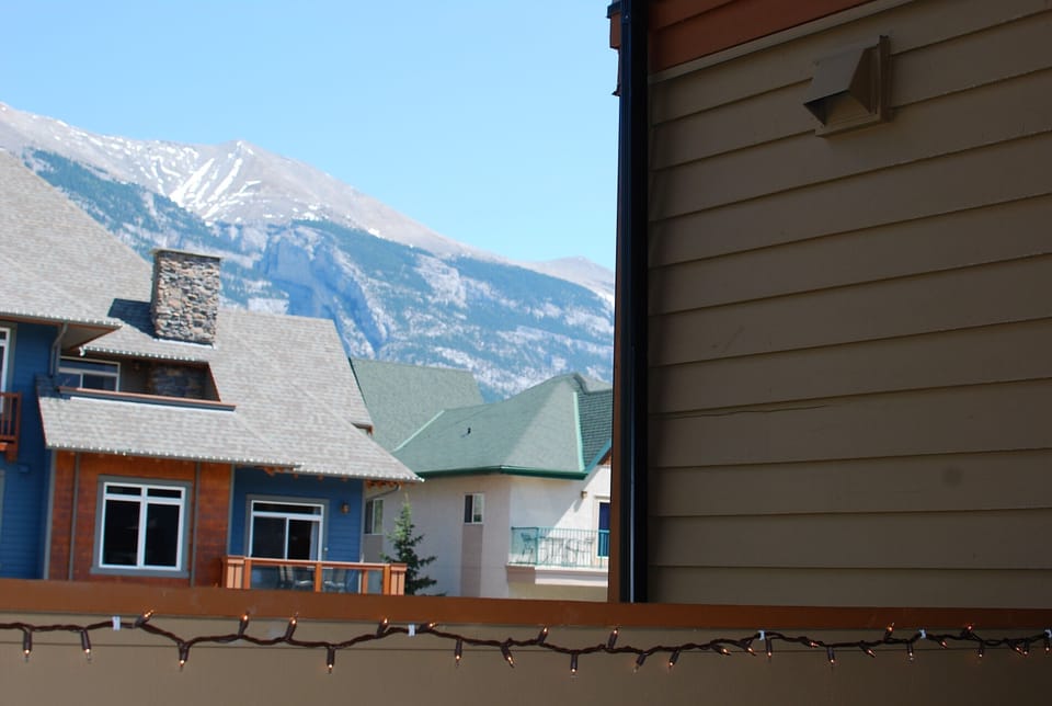 View from balcony