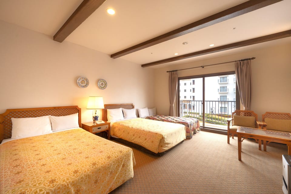 In-room safe, desk, cribs (surcharge), WiFi (free)
