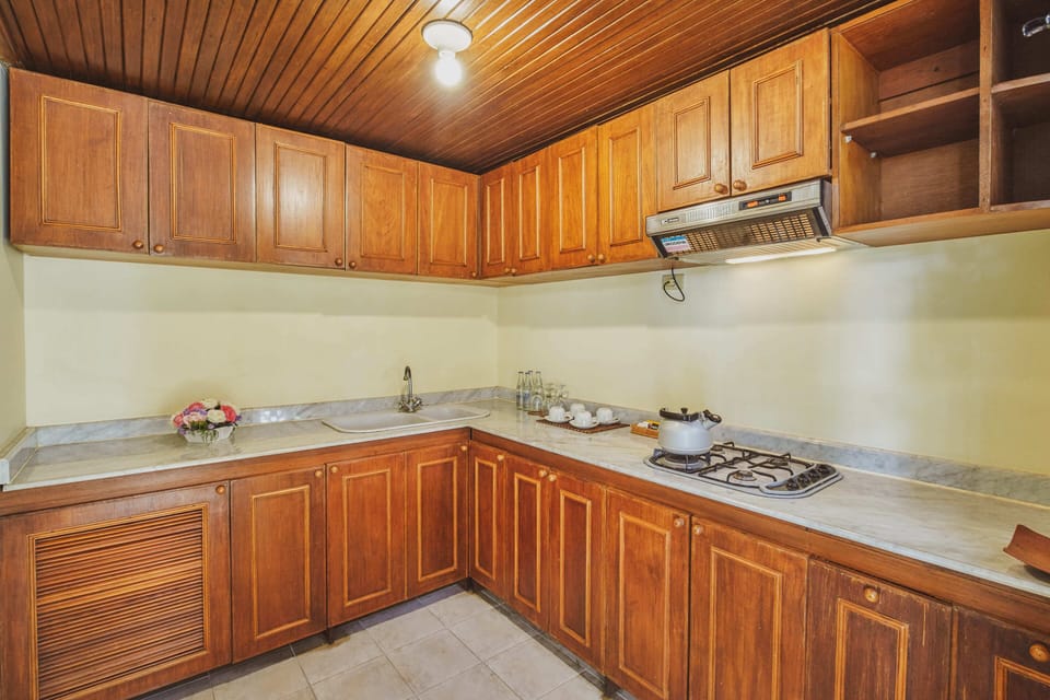 Two Bedroom Pool Villa | Private kitchenette | Coffee/tea maker, electric kettle