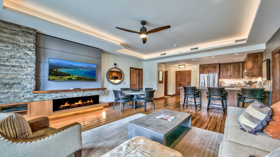 Condo, 2 Bedrooms | Living area | Flat-screen TV