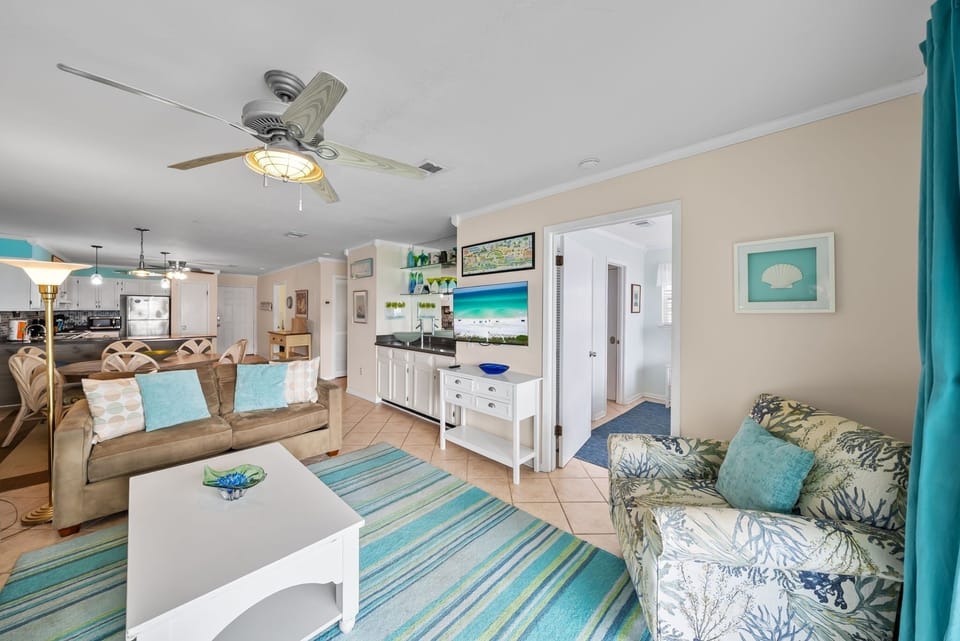 Condo, 2 Bedrooms | Living area | DVD player