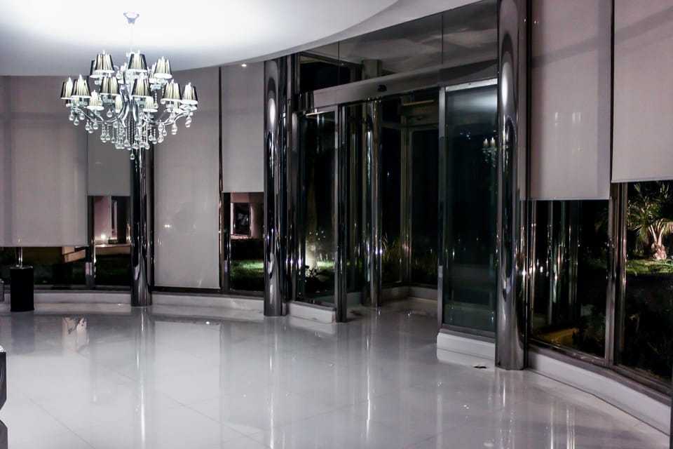 Interior entrance