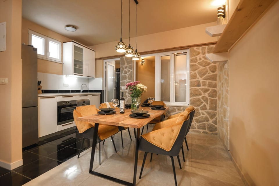 House, 2 Bedrooms, Terrace, Annex Building | Private kitchen | Fridge, electric kettle
