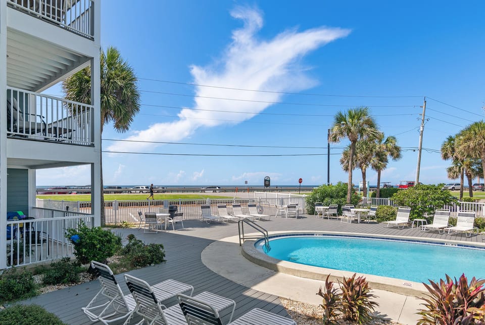 You will enjoy sipping your morning coffee while gazing at the ocean.