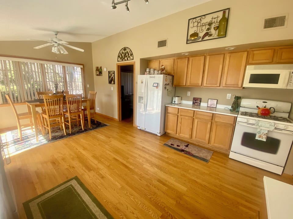 Fully stocked with dishes, cookware, and all the essentials!