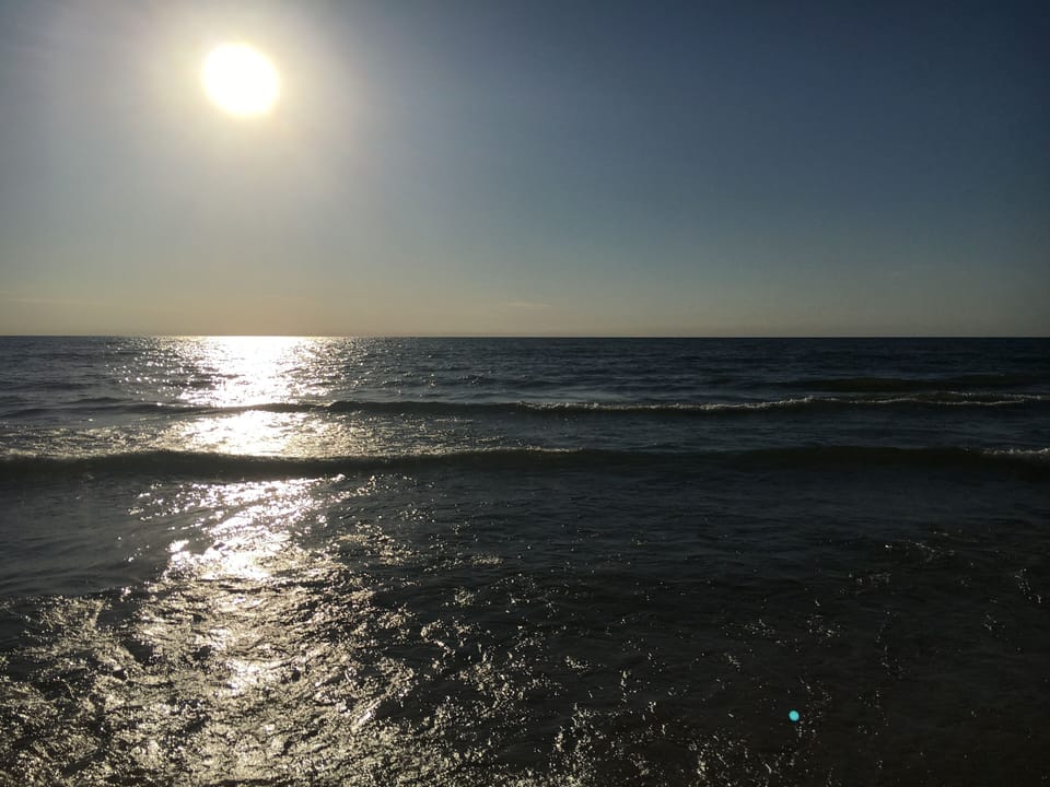 Riley Beach down the street