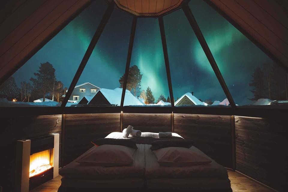 Aurora Cabin | View from property