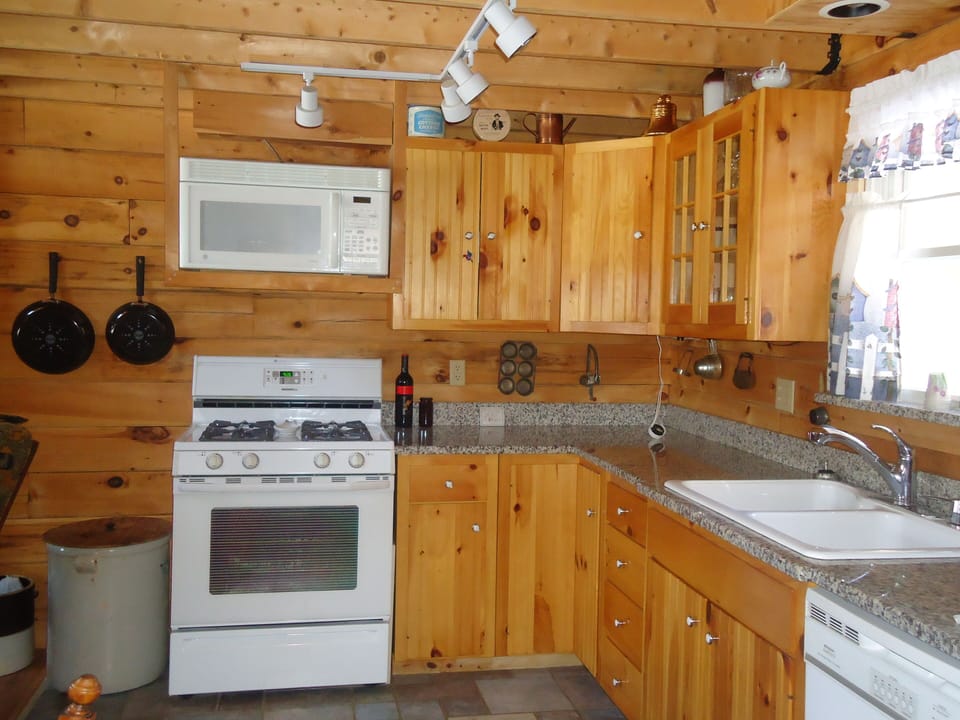 Kitchen with Granite Counters