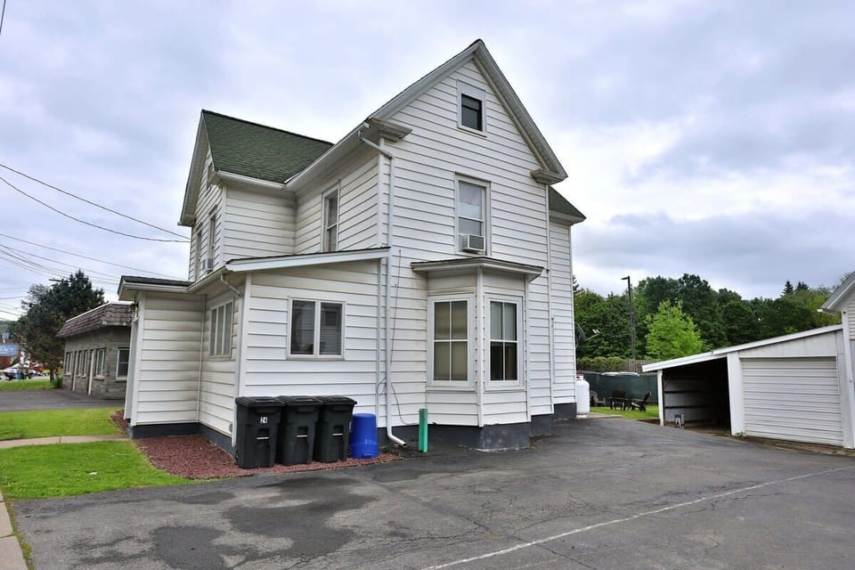 Left Field House - plenty of parking for everyone