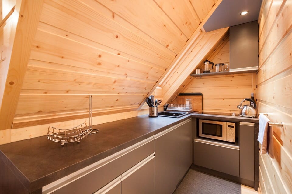 Apartment, 2 Bedrooms, Kitchen | Private kitchen | Oven, coffee/tea maker, electric kettle, griddle