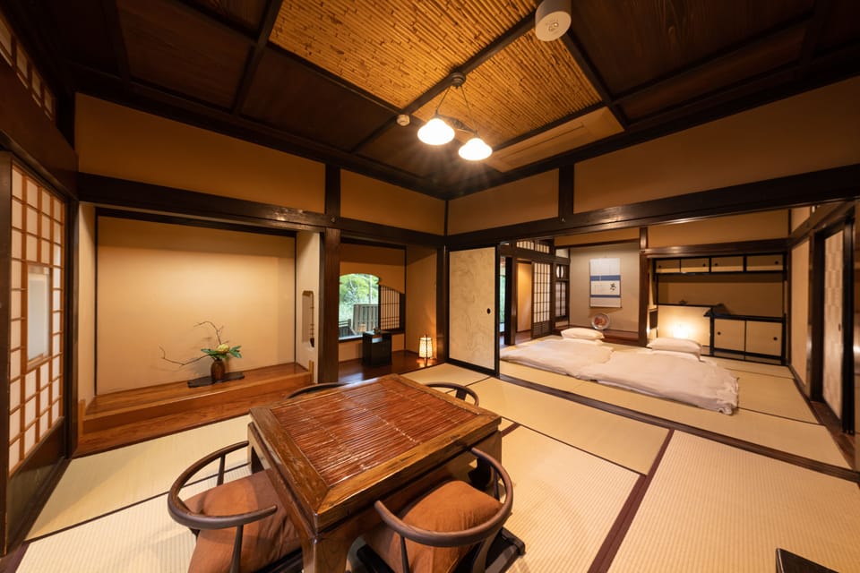 	Premium Suite Deluxe House with Open-Air Bath - Premium Annex (Gafusaigetsu) | Desk, WiFi (free), bed sheets