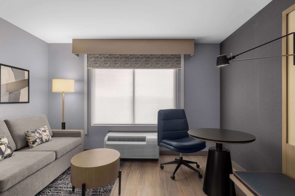 Premium bedding, pillowtop beds, in-room safe, desk