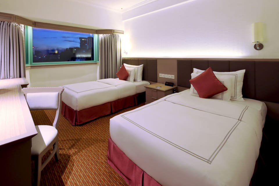Minibar, in-room safe, desk, soundproofing