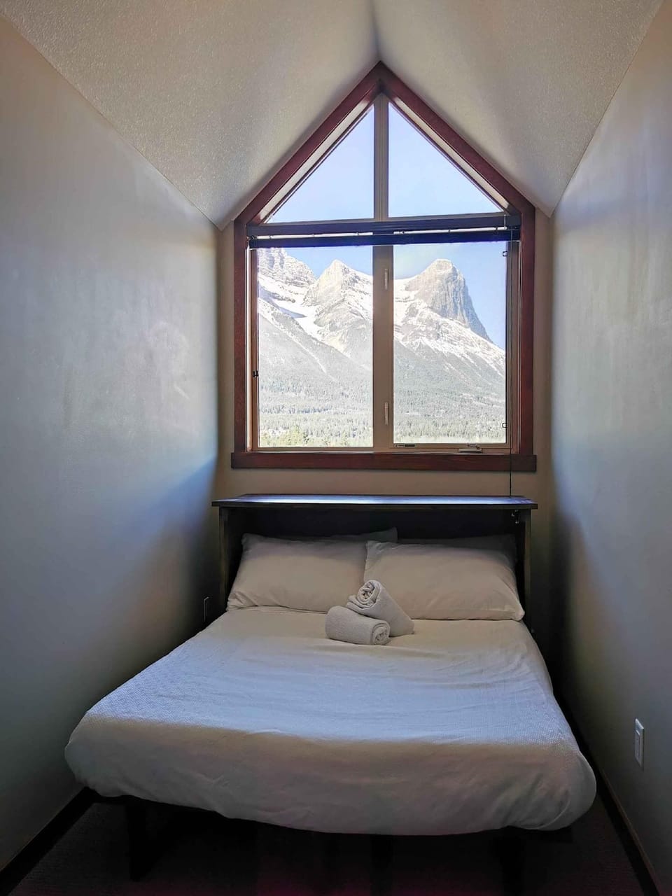 Extra double bed in one of the rooms.