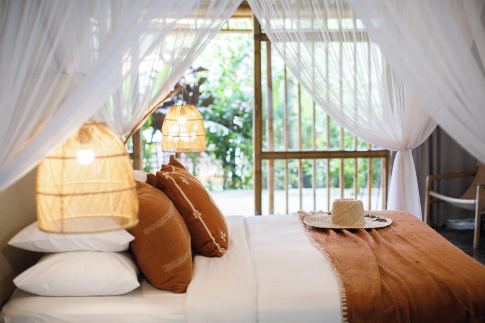 Deluxe Double or Twin With Pool View | In-room safe, free WiFi, bed sheets