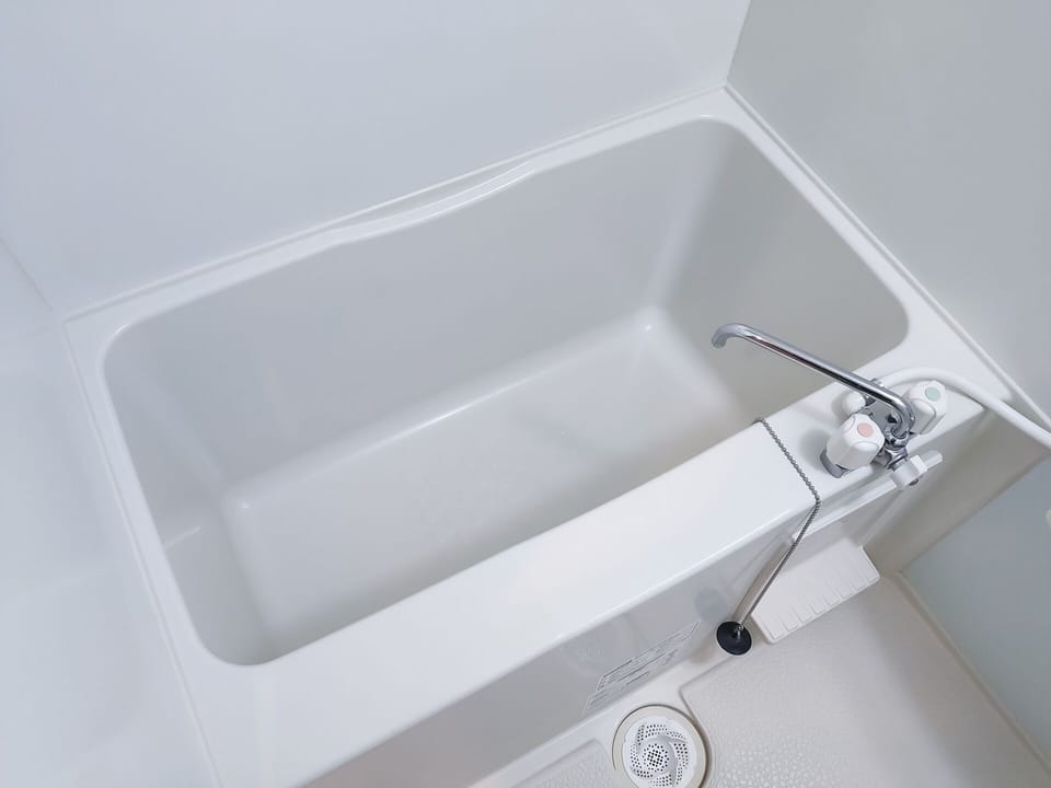 Separate tub and shower, free toiletries, hair dryer, bidet