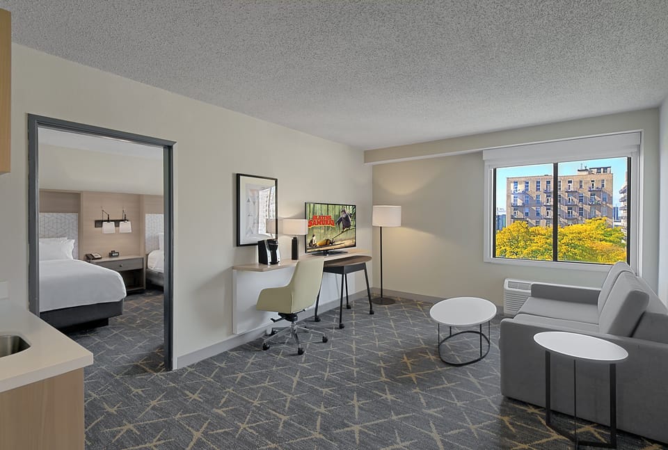 Suite, Multiple Beds | Premium bedding, pillowtop beds, desk, laptop workspace