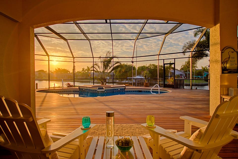 Evening Sunsets Views