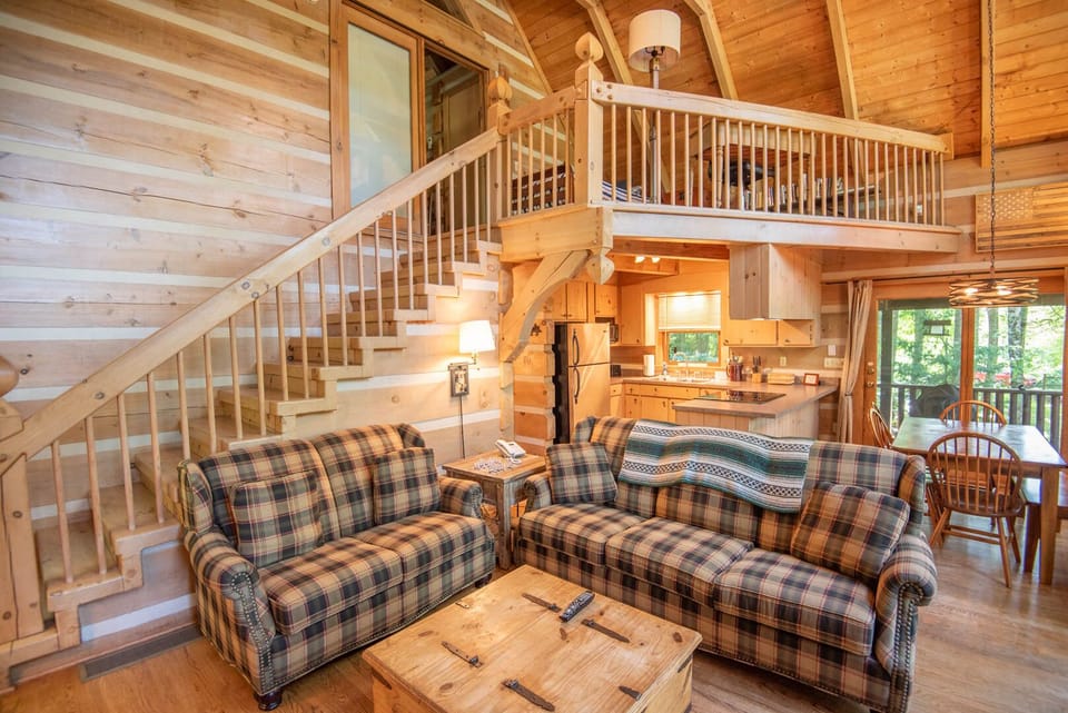 What's a cabin without a loft...