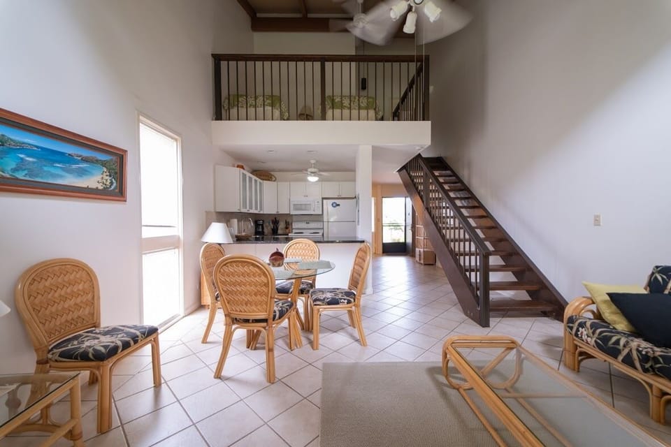 living room to kitchen
