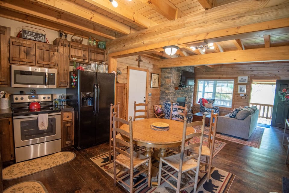 Open layout for keeping the family together...