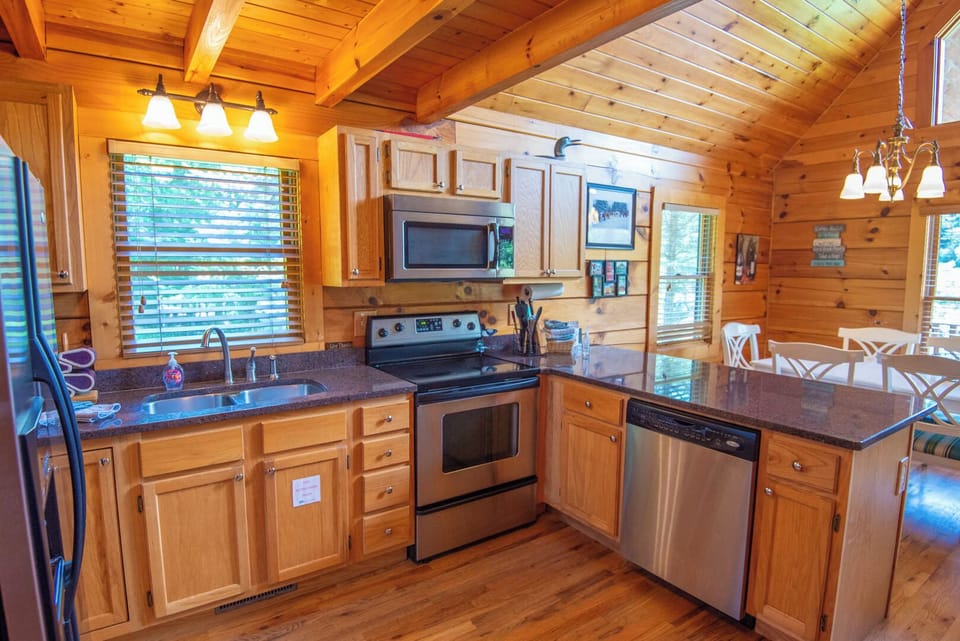 Plenty of space and all the appliances you need...