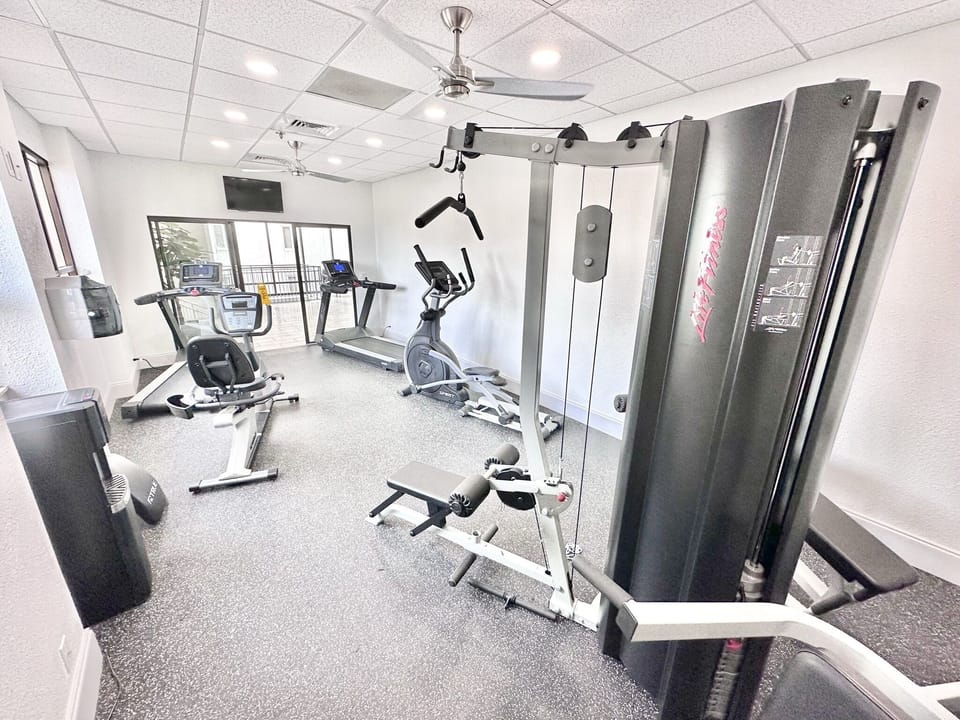 New fitness room at Beachside Two