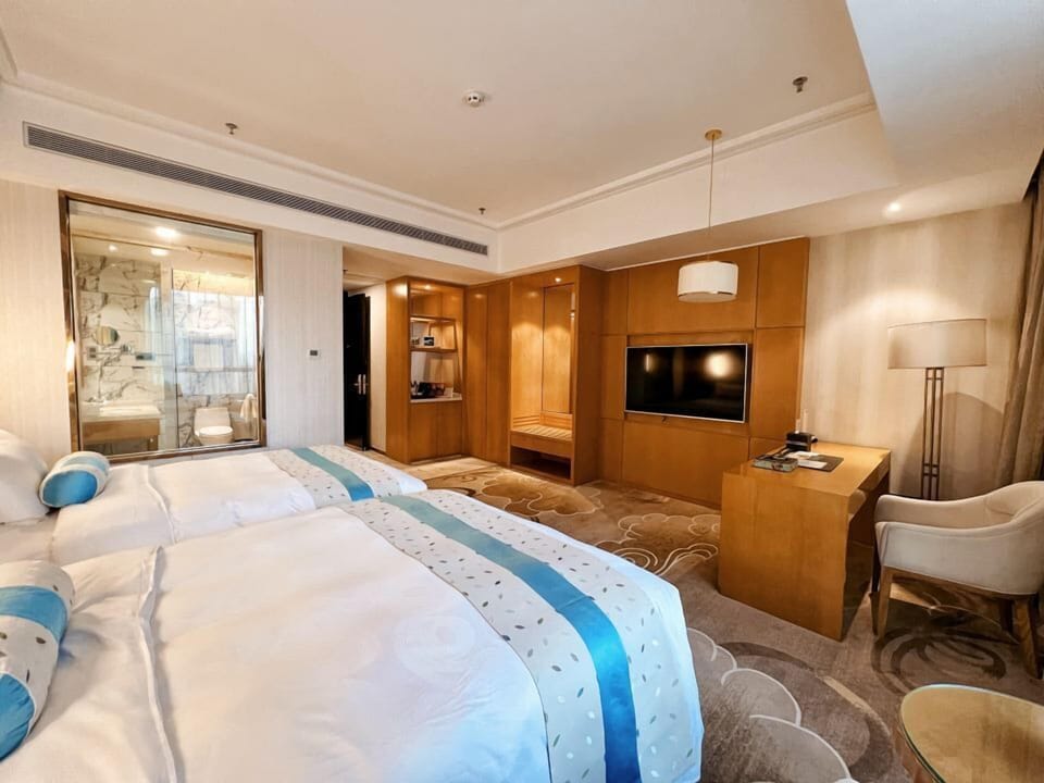 Deluxe Twin Room  | Minibar, in-room safe, desk, blackout drapes