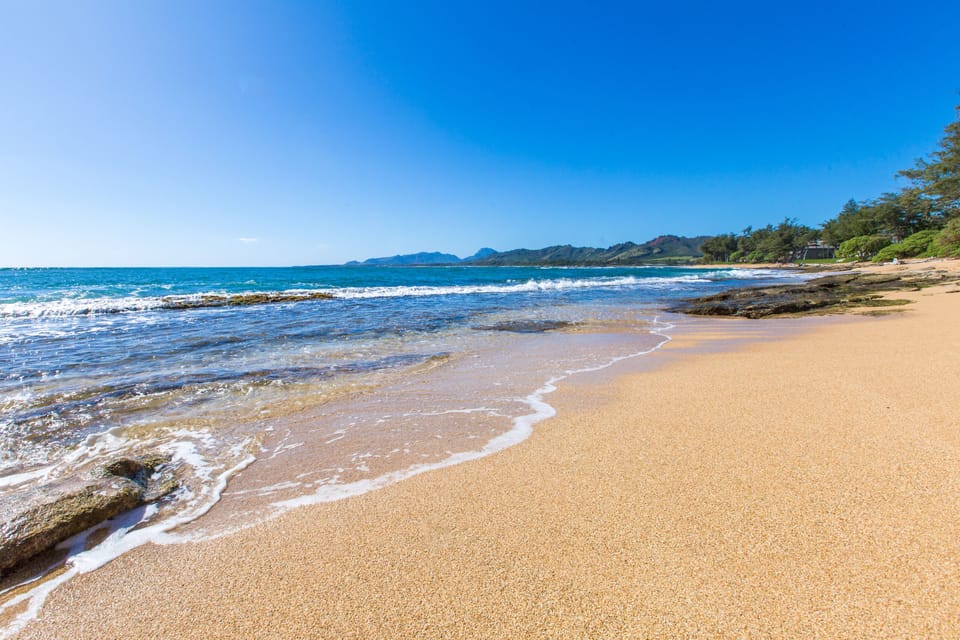 A short walk from Plantation Hale and you will be relaxing on th