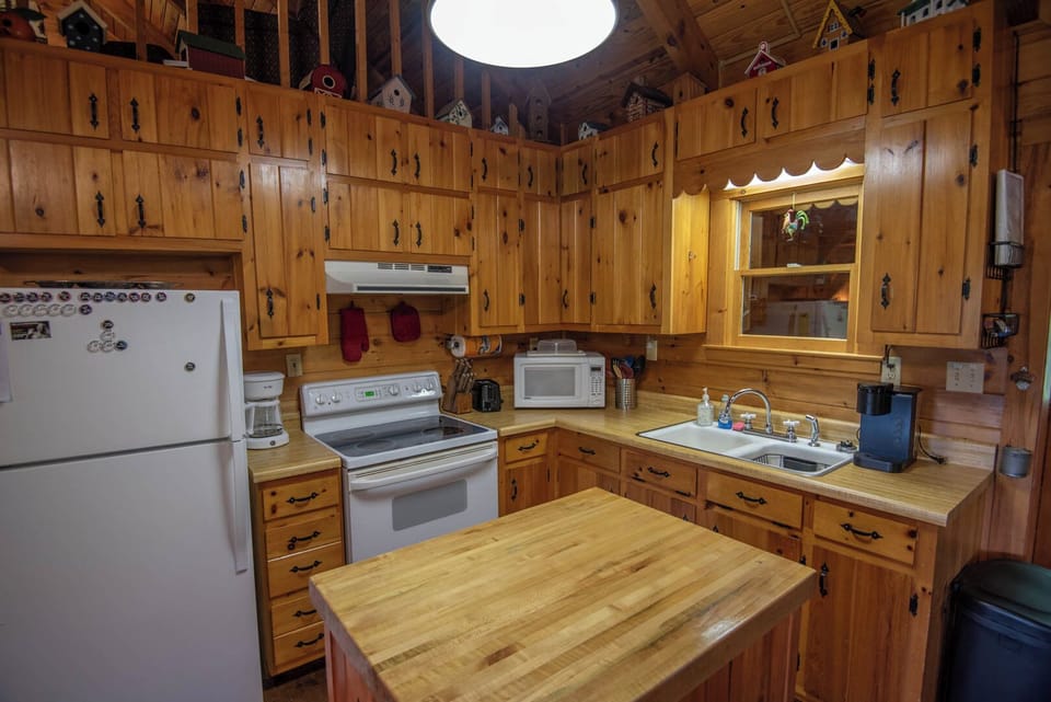 Your cabin chic kitchen...