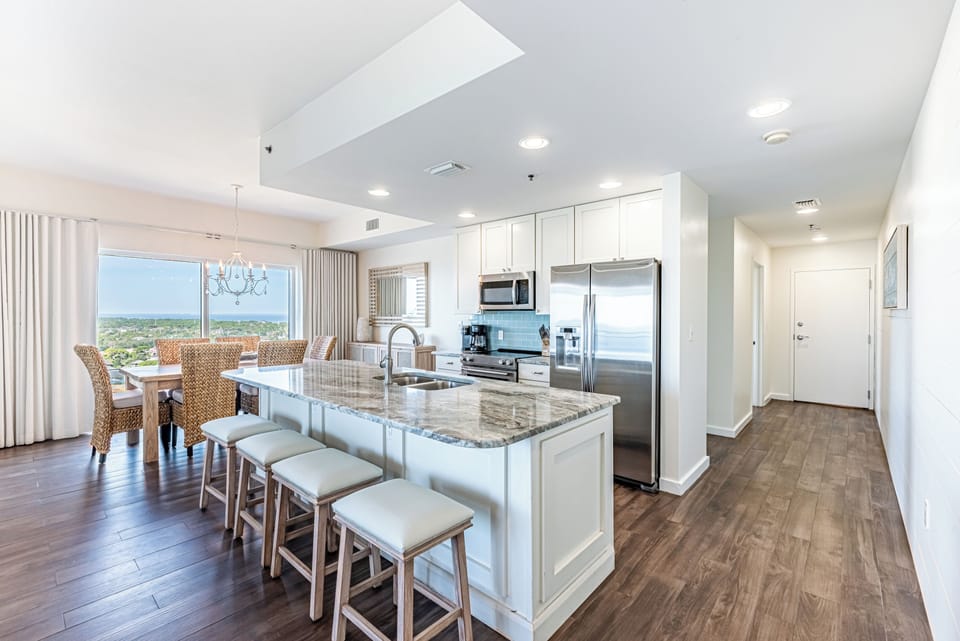 Kitchen and Dining Area