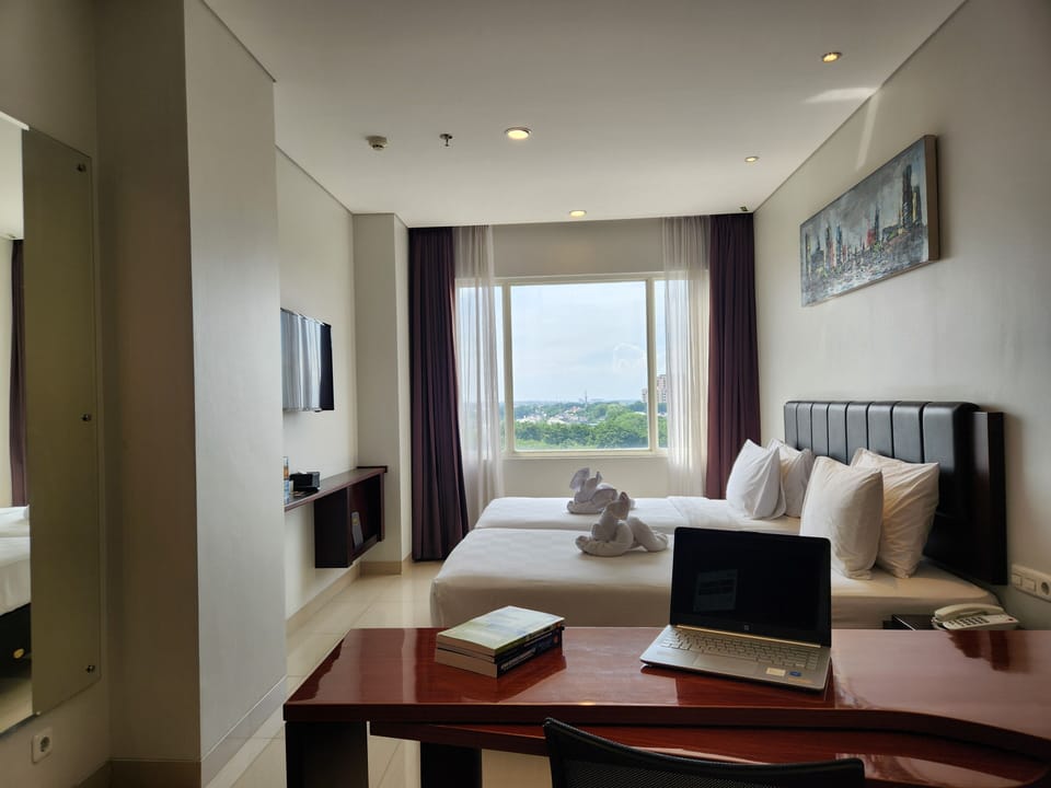 Standard Room, 2 Twin Beds | City view