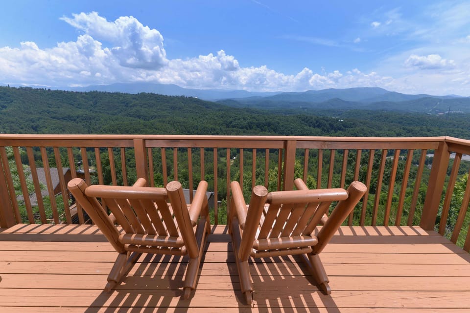 Amazing View #223- Mountain View From the Deck