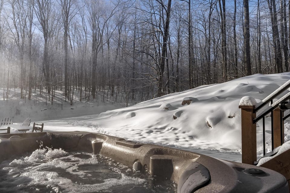Enjoy the Hot Tub in All Four Seasons